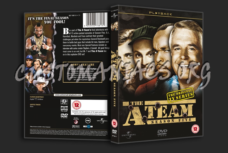 The A-Team Season 5 dvd cover