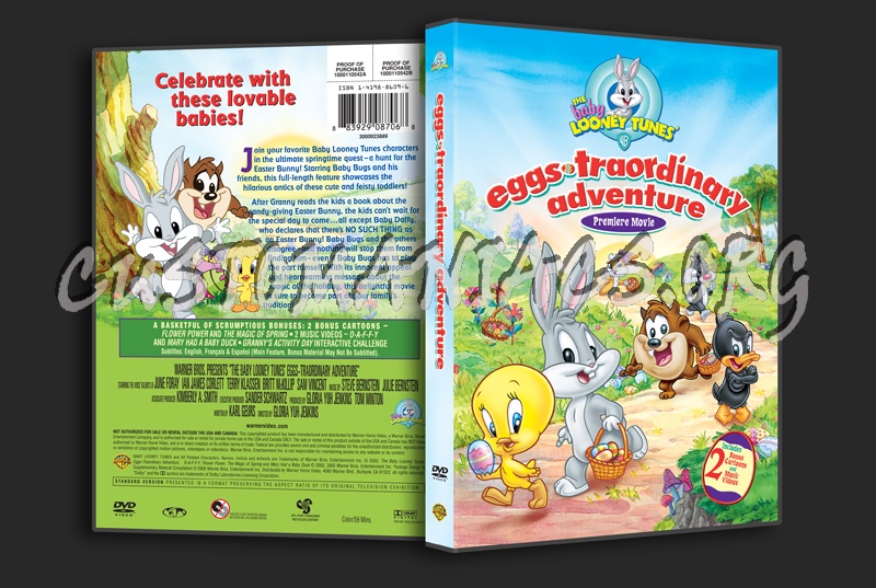 The Baby Looney Tunes: Eggs Traordinary Adventure dvd cover