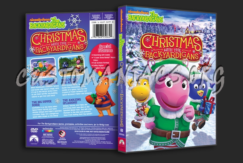 The Backyardigans Christmas With the Backyardigans dvd cover