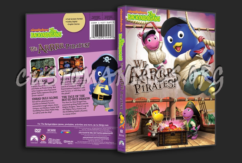 The Backyardigans We Arrrr Pirates! dvd cover