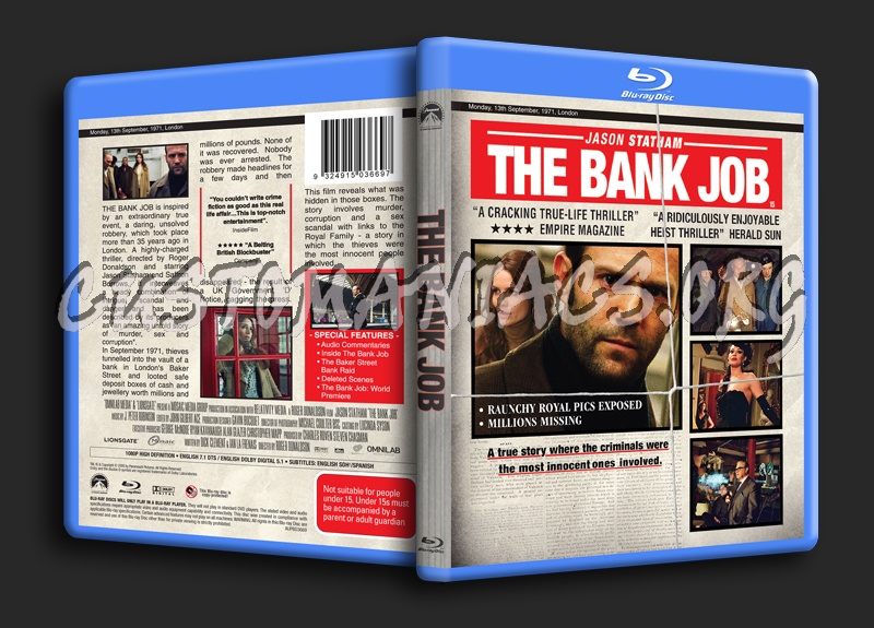 The Bank Job blu-ray cover