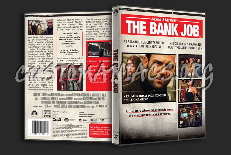 The Bank Job dvd cover