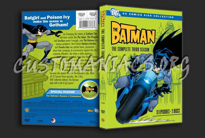 The Batman Season 3 dvd cover