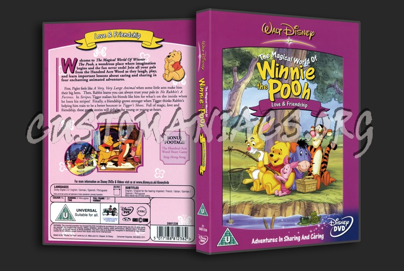 Winnie the Pooh  Love & Friendship dvd cover