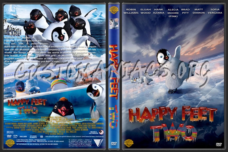 Happy Feet 2 dvd cover