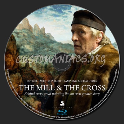 The Mill and the Cross blu-ray label