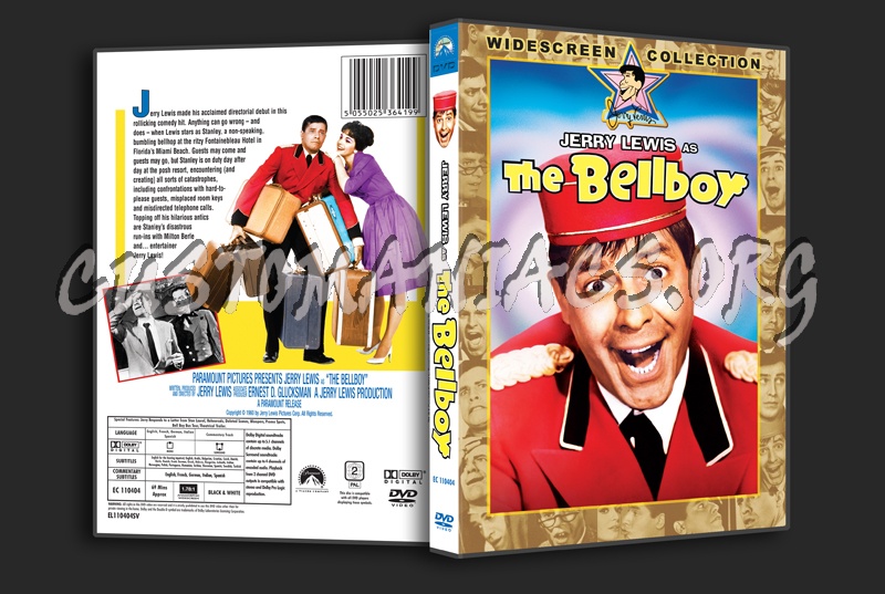 The Bellboy dvd cover