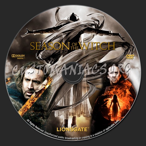 Season of the Witch dvd label