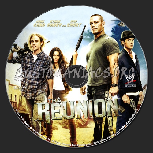 The Reunion dvd label