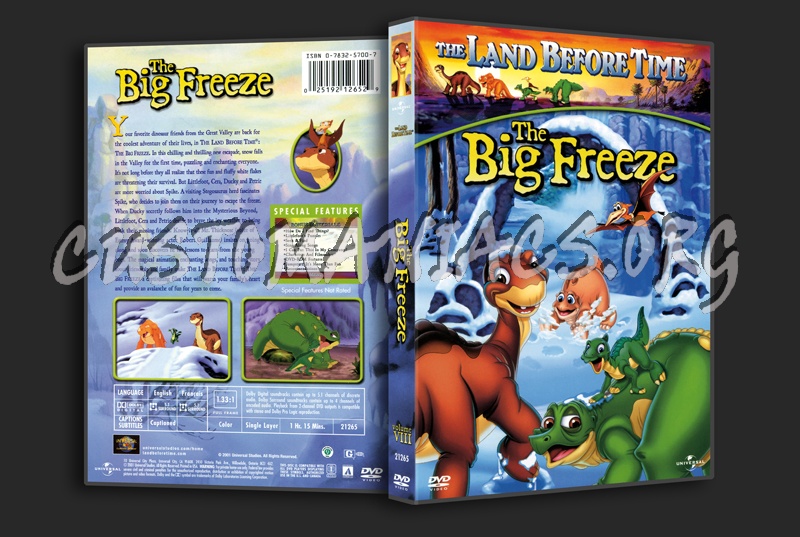 The Land Before Time  The Big Freeze dvd cover