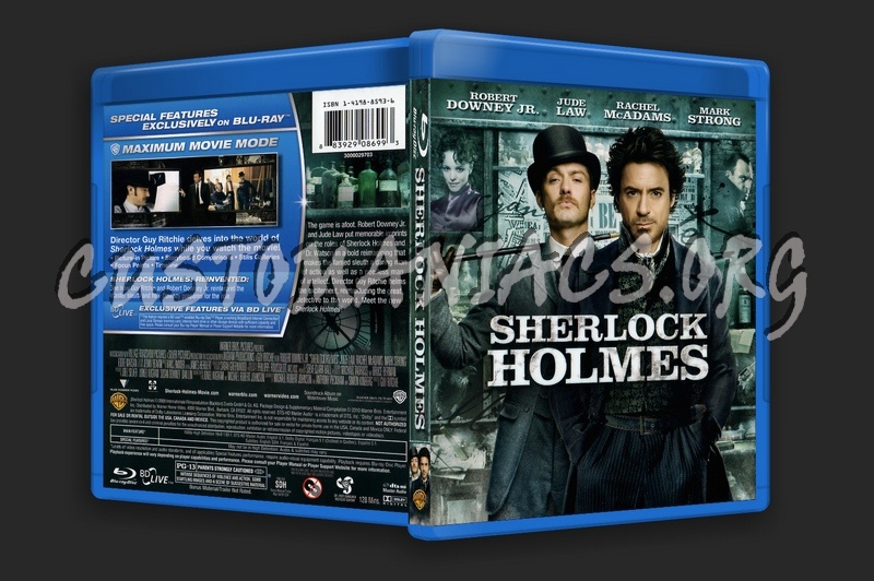 Sherlock Holmes blu-ray cover
