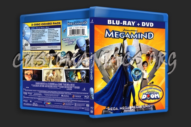 Megamind blu-ray cover
