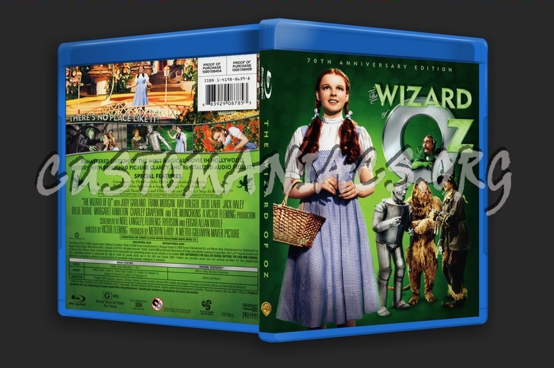 Wizard of Oz blu-ray cover