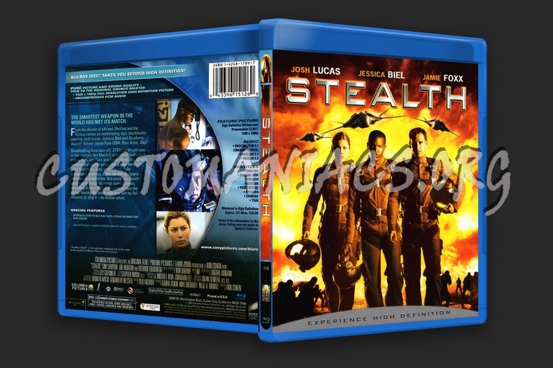 Stealth blu-ray cover