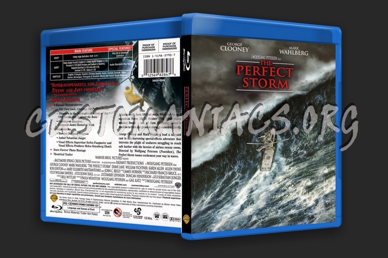 The Perfect Storm blu-ray cover