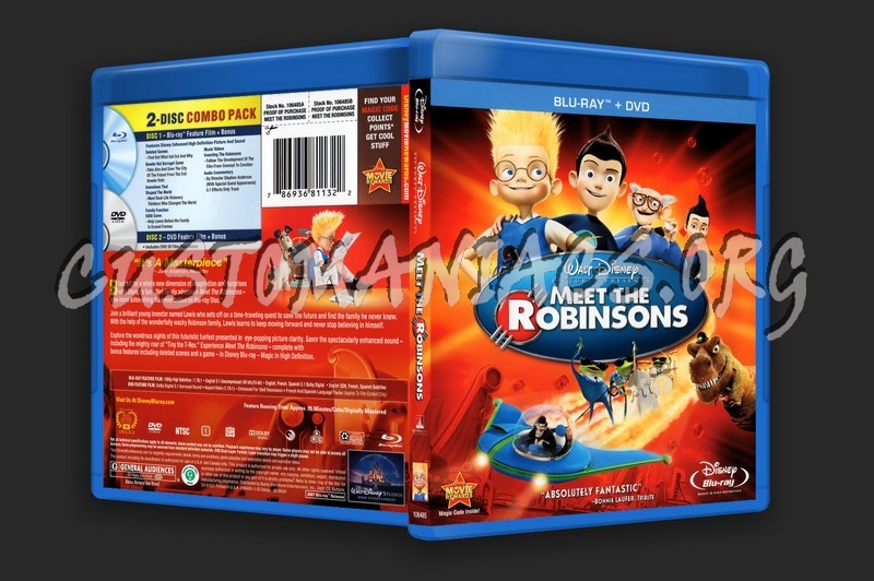 Meet the Robinsons blu-ray cover