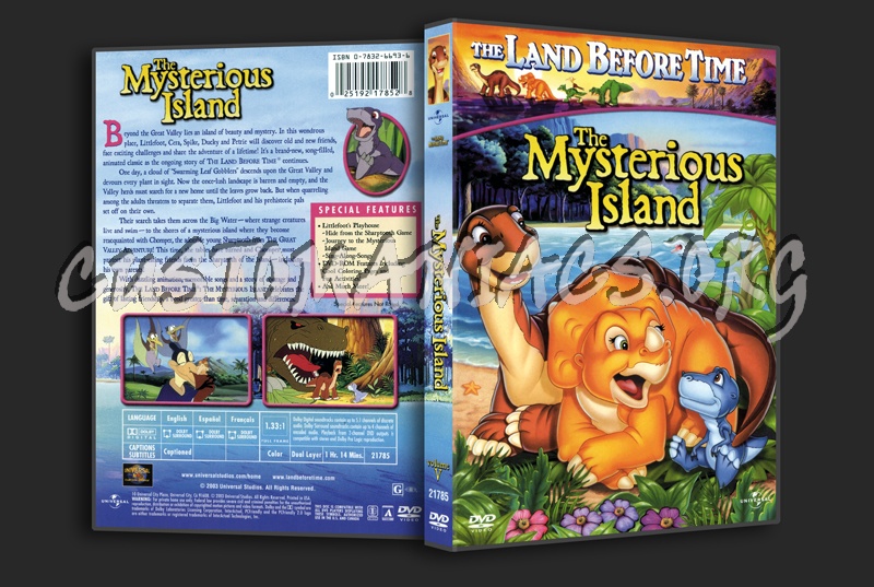 The Land Before Time  The Misterious Island dvd cover