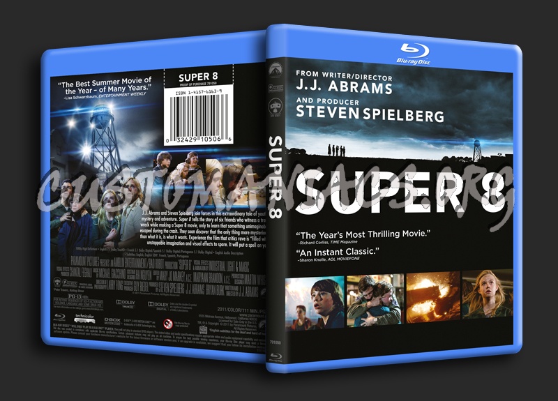 Super 8 blu-ray cover