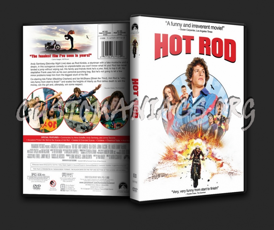 Hot Rod dvd cover