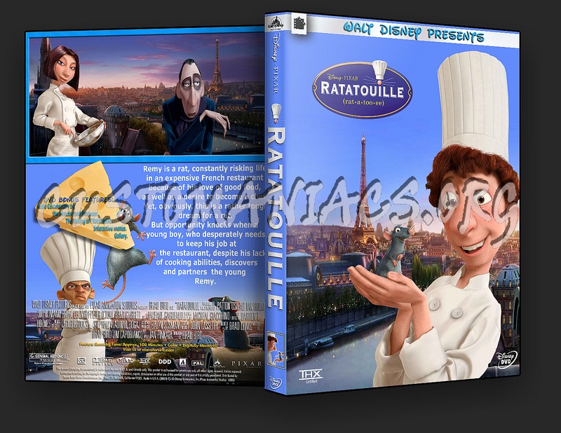 Ratatouille dvd cover