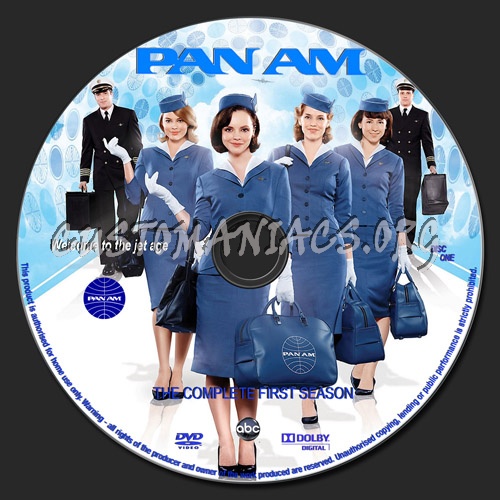 Pan Am Season 1 dvd label