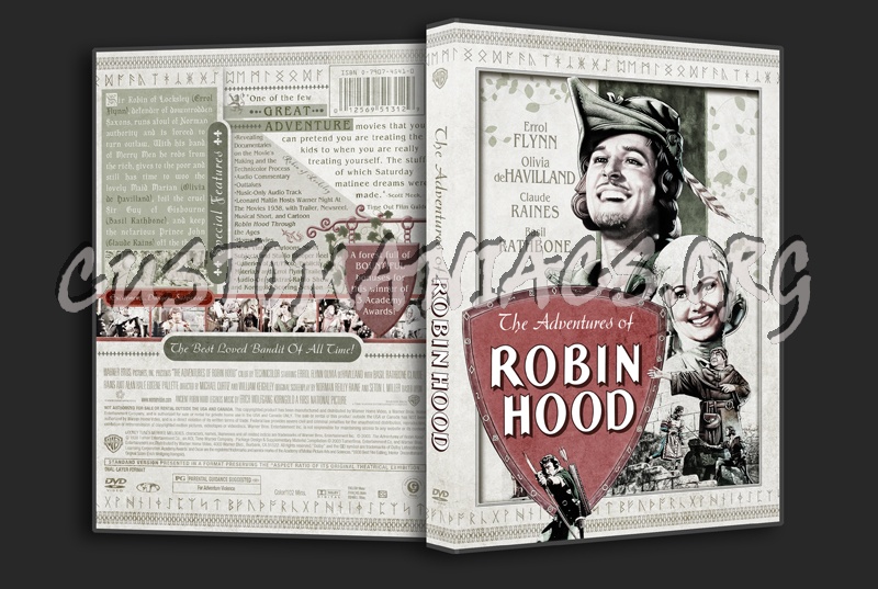 The Adventures of Robin Hood dvd cover