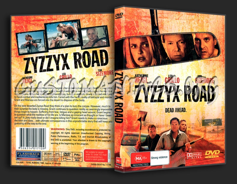 Zyzzyx Road dvd cover