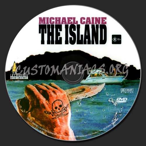 The Island (1980) dvd label