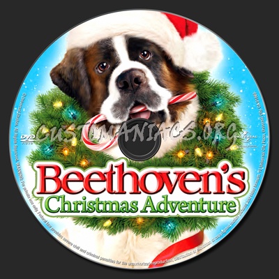 Beethoven Christmas Adventure dvd label
