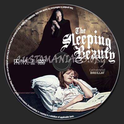 The Sleeping Beauty dvd label
