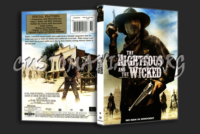 The Righteous and the Wicked dvd cover