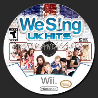 We Sing Uk Hits dvd label