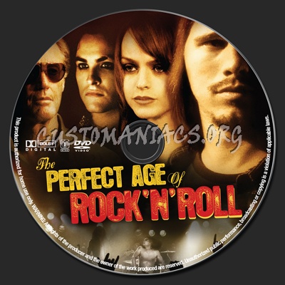 Perfect Age Of Rock And Roll dvd label