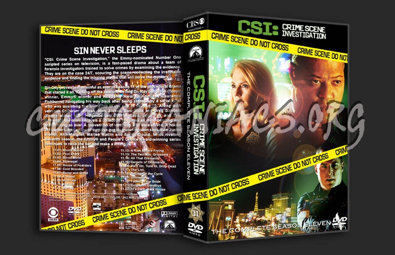 CSI - Season 11 dvd cover