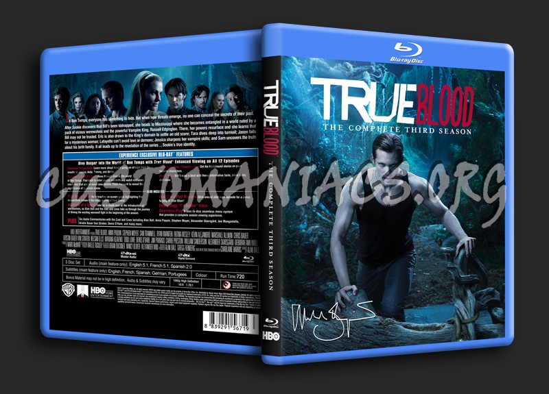 True Blood Season 3 blu-ray cover