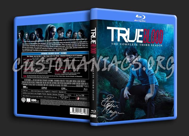 True Blood Season 3 blu-ray cover