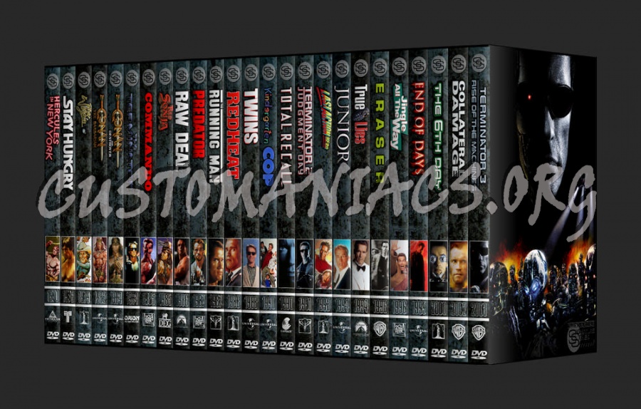 The Signature Series - Arnold Schwarzenegger dvd cover