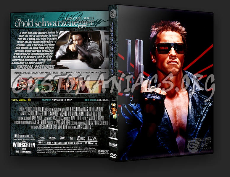 The Terminator dvd cover