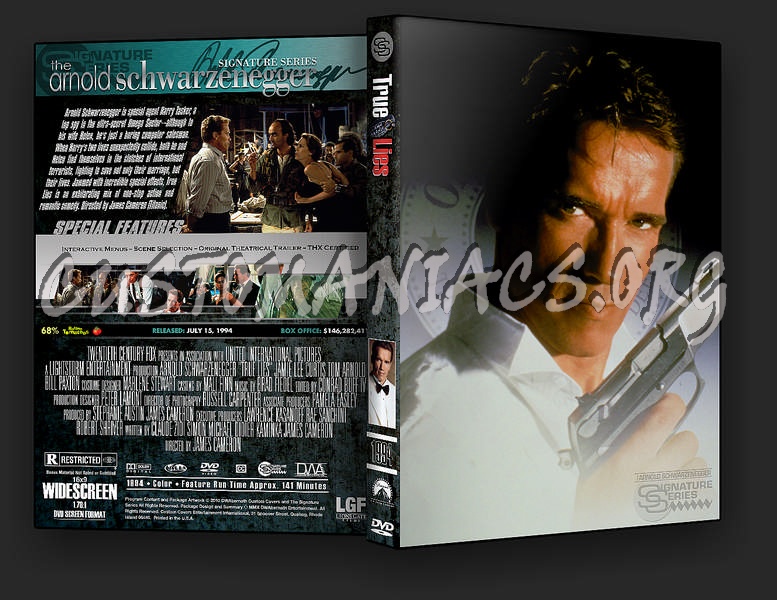 True Lies dvd cover