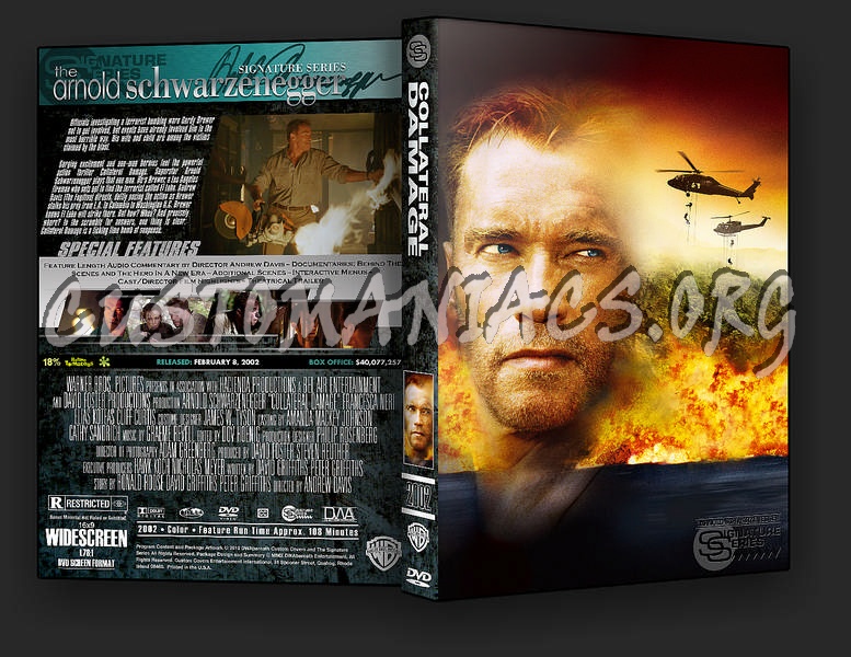 Collateral Damage dvd cover