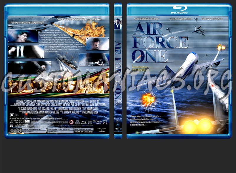 Air Force One blu-ray cover