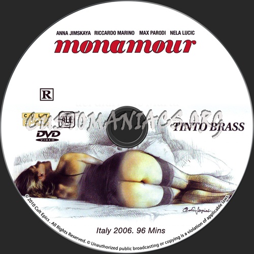 Monamour dvd label