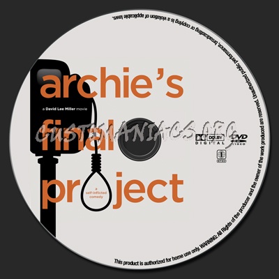 Archie's Final Project dvd label