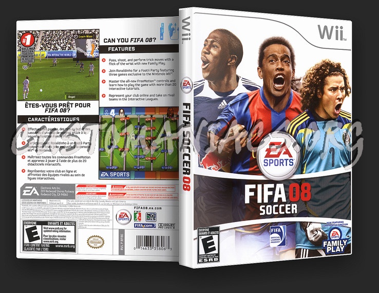 Fifa 08 dvd cover