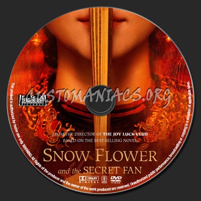 Snowflower And The Secret Fan dvd label