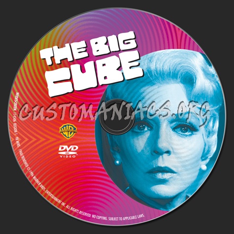 The Big Cube dvd label