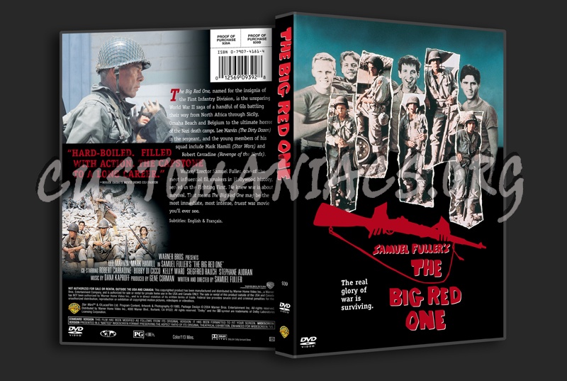 The Big Red One dvd cover