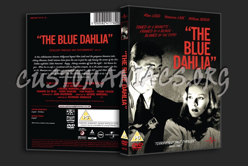 The Blue Dahlia dvd cover