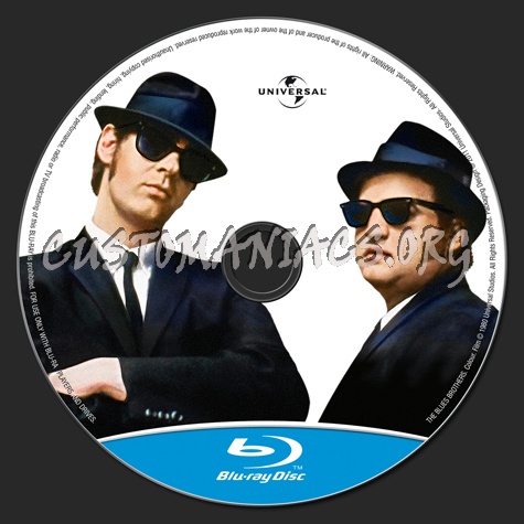 The Blues Brothers blu-ray label