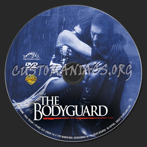 The Bodyguard dvd label